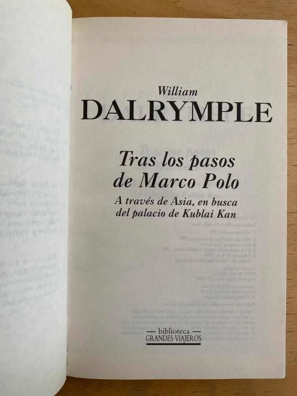 Tras Los Pasos De Marco Polo - Dalrymple, William (k6) - Image 2