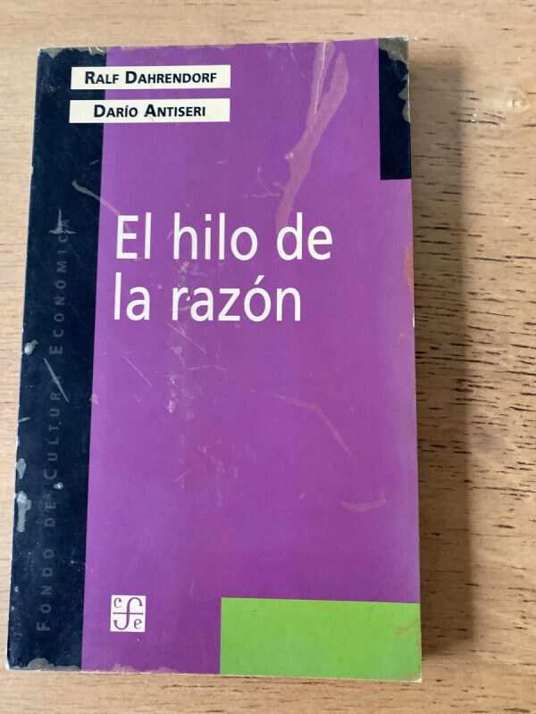 El Hilo De La Razon - Dahrendorf; Antiseri (p3)