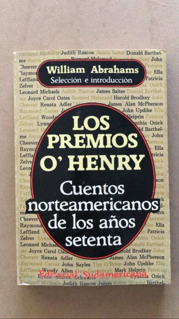 Los Premios O`Henry. Cuentos Norteamericanos - Abrahams (v2)
