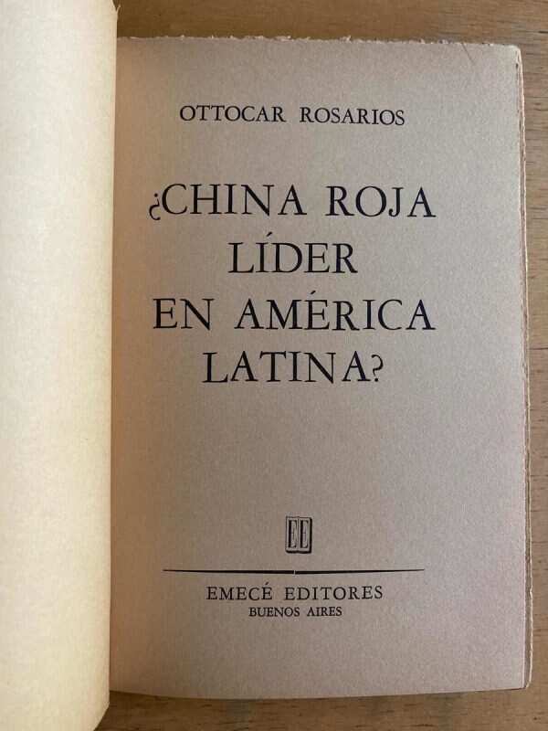 ¿china Roja Lider En America Latina? - Rosarios, O. (k3) - Image 2