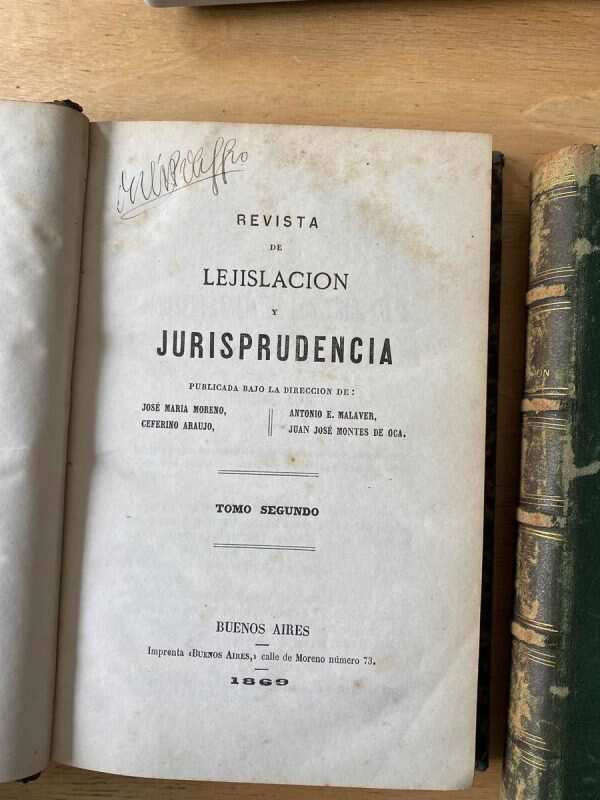 Revista De Lejislacion Y Jurisprudencia - Moreno (q1) - Image 3