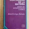 Continuidad De La Materia. Ensayo De Interpret- Bolzan (e3)