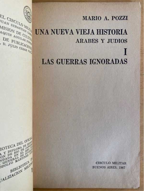 Una Nueva Vieja Historia Arabes Y Judios I - Pozzi (j5) - Image 2