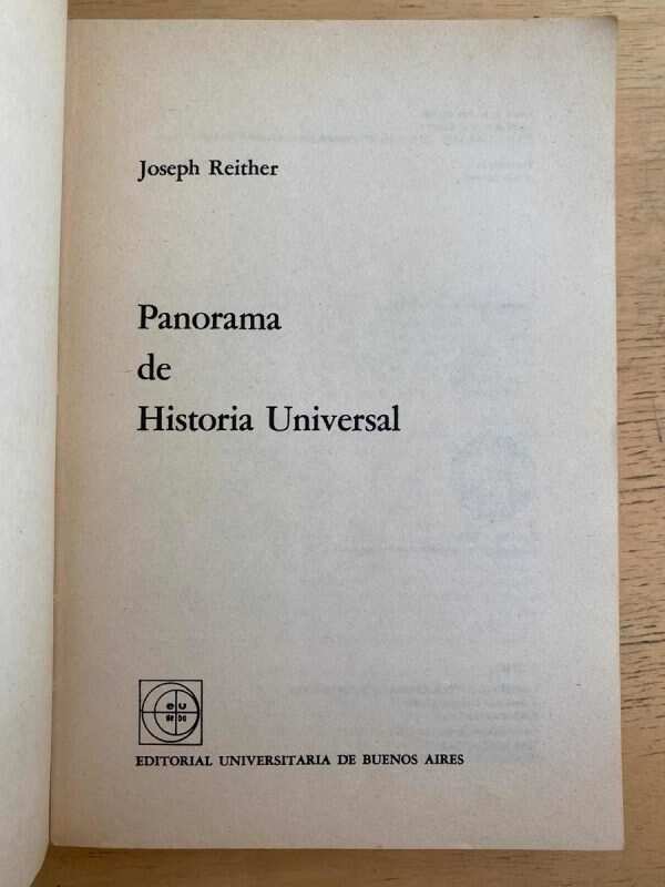 Panorama De La Historia Universal - Reither, Joseph (g7) - Image 2