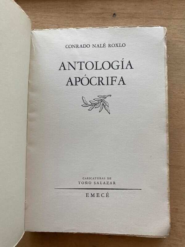 Antologia Apocrifa - Nale Roxlo, Conrado (A4) - Image 2