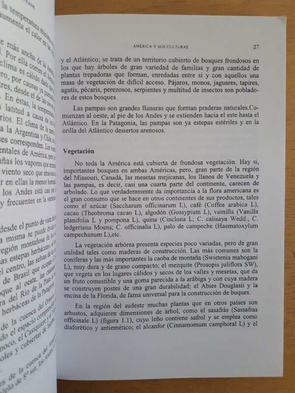 America Y Sus Culturas. Atlas Cult- Cantatore De Frank (G5) - Image 3