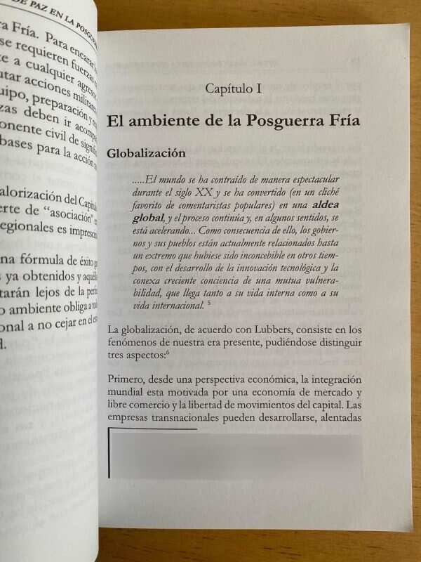 Operaciones De Paz En La Posguerra Fria - Perez Aquino (j5) - Image 3