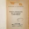 Nueva Antologia De La Poesia Cordobesa- Carreño, Carlos (k4) - Image 2