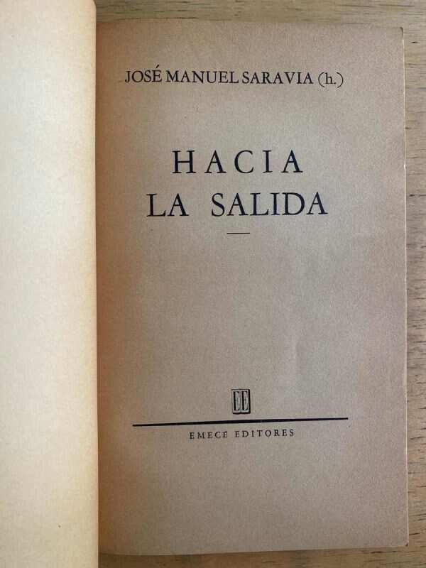 Hacia La Salida - Saravia, Jose Manuel (k4) - Image 2