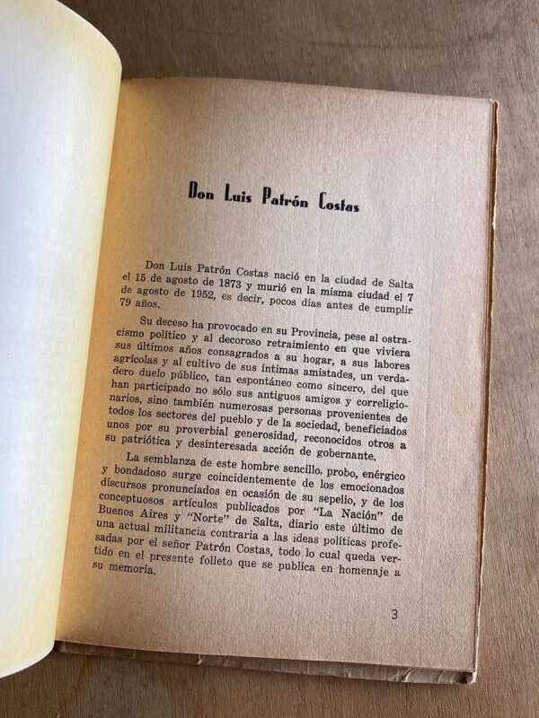 - Don Luis Patron Costa In Memoriam (a5) - Image 2