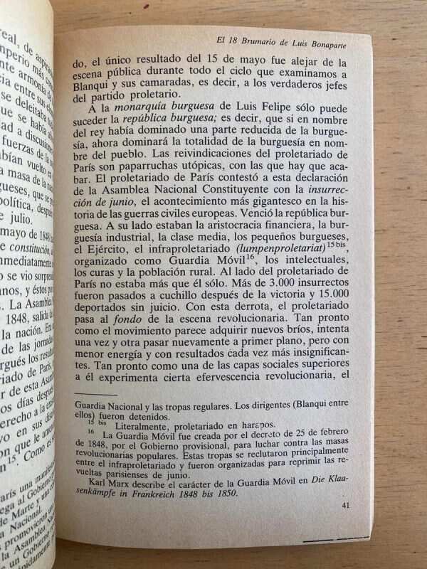 El 18 Brumario De Luis Bonaparte - Marx, Karl (e1) - Image 2