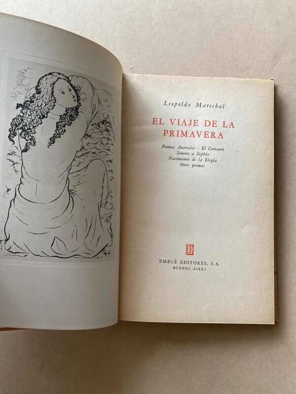 El Viaje De La Primavera - Marechal, Leopoldo (F6) - Image 2