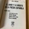 El Amor Y La Muerte En La Poesia Española - Arbeleche (C5) - Image 2