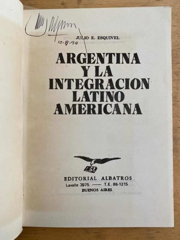 La Argentina Ante La Integracion Economica La- Esquivel (k6) - Image 2