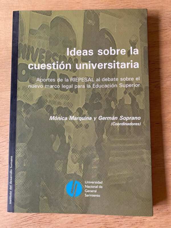Ideas Sobre La Cuestion Universitaria- Marquina; Soprano (o5