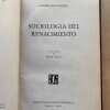 Sociologia Del Renacimiento - Von Martin, Alfred (A4)