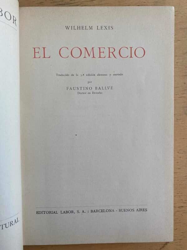El Comercio - Lexis, Wilhelm (h1) - Image 3