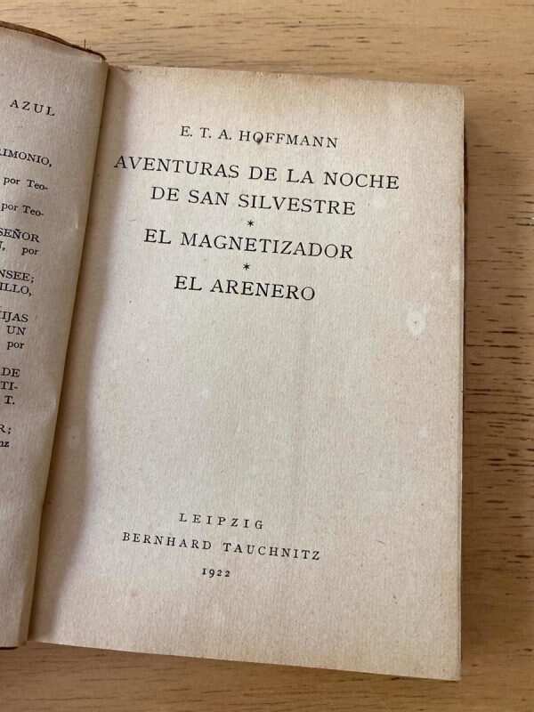 Aventuras De La Noche De San Silvestre - Hoffmann (c2) - Image 2