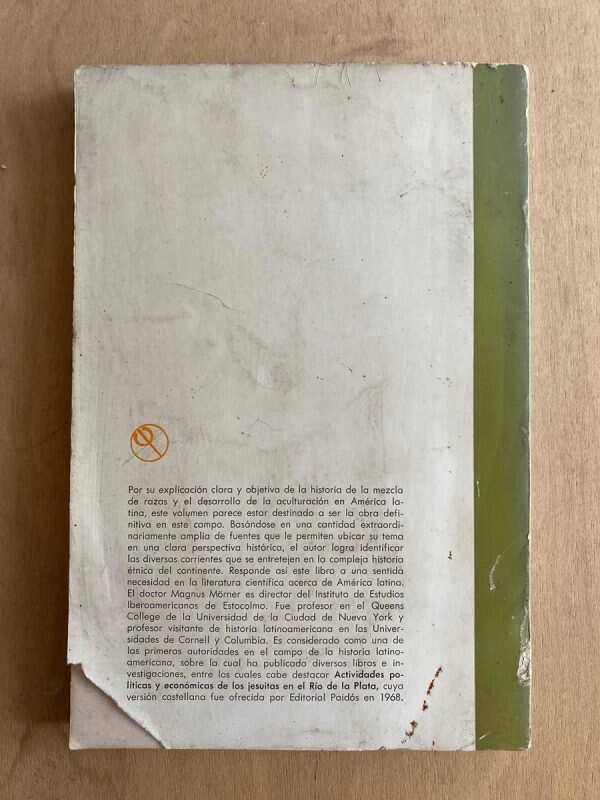 La Mezcla De Razas Historia De America Latina- Morner (O6) - Image 2