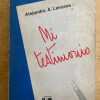 Mi Testimonio - Lanusse, Alejandro (k6)