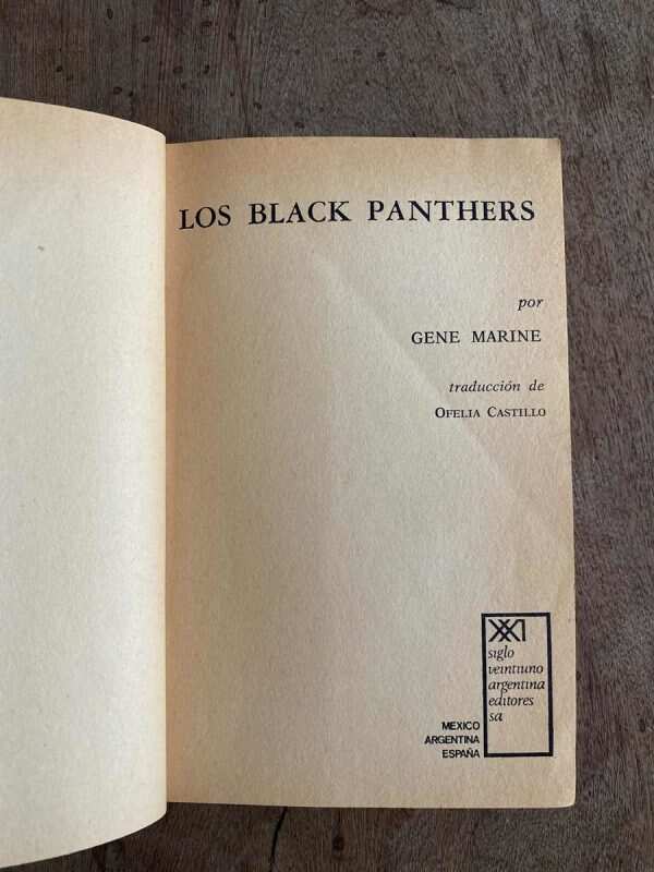 Los Black Panthers - Marine, Gene (A4) - Image 2