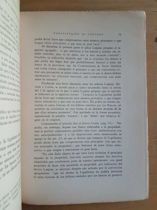 La Constitucion De Cordoba. Estudio Historico - Torres (g2) - Image 3