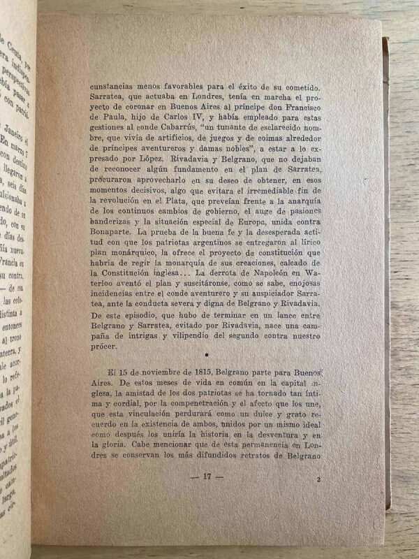 Rivadavia Y Los Afectos Bien Nacidos - Solari (g7) - Image 3