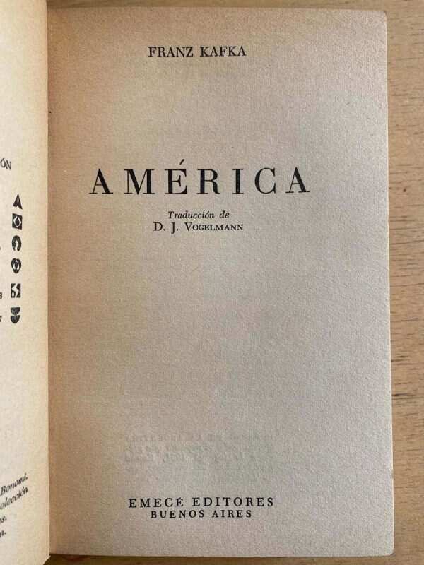America - Kafka, Franz (f3) - Image 2