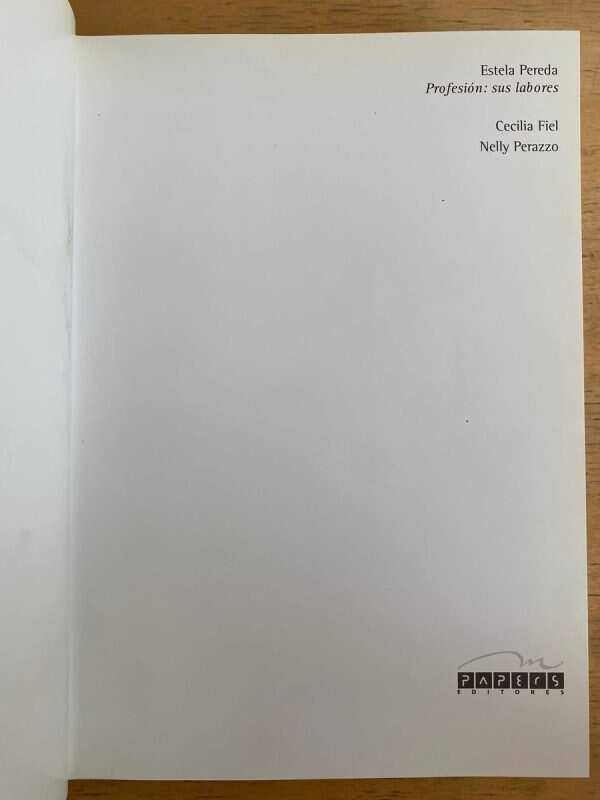 Estela Pereda. Profesion: Sus Labores - Fiel; Perazzo (k3) - Image 2