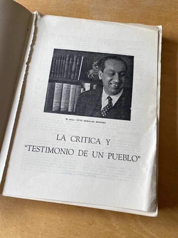 Testimonio De Un Pueblo - Morales Benitez, Otto (C5) - Image 3
