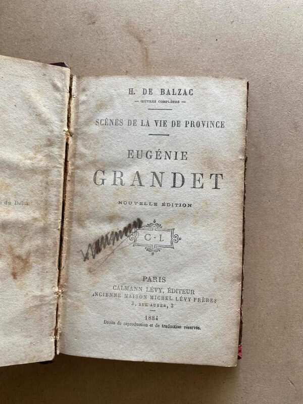 Eugenie Grandet - De Balzac, (O6) - Image 3