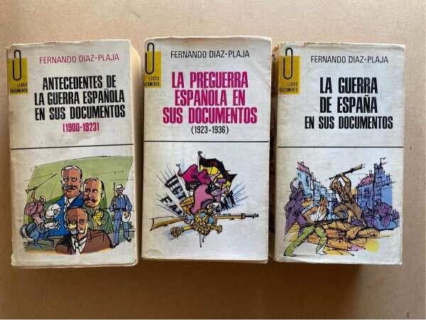 La Preguerra Española En Sus Documentos - Diaz Plaja (F4)