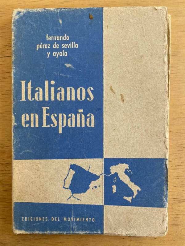 Italianos En España - Perez De Sevilla Y Ayala (e5)