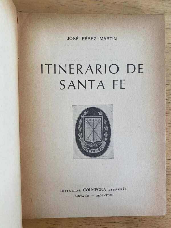 Itineraio De Santa Fe - Perez Martin, Jose (j2) - Image 2