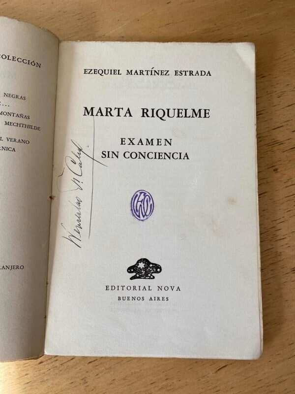 Marta Riquelme - Martinez Estrada, Ezequiel (S5) - Image 2