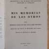 Mis Memorias De Los Otros - De Langaard Menezes (j1) - Image 2