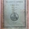 Platonis Opera - Platon (aa1)