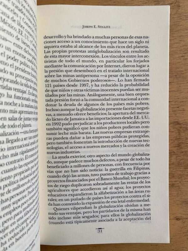 El Malestar En La Globalizacion - Stiglitz, Joseph E. (G4) - Image 3