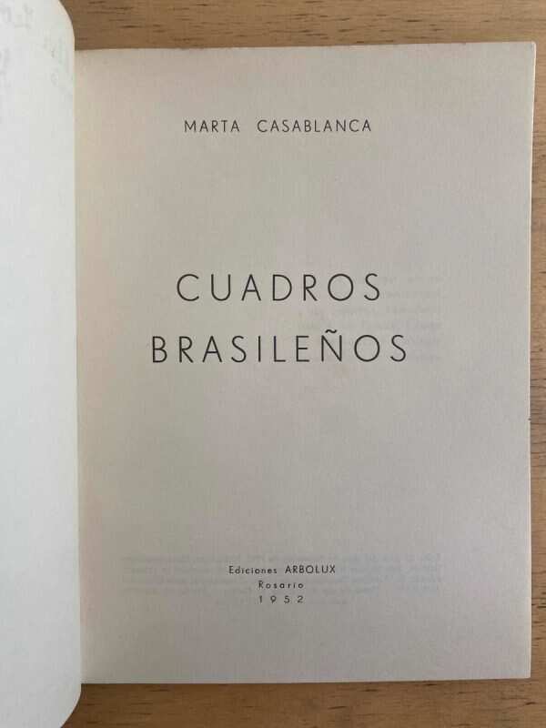 Cuadros Brasileños - Casablanca, Marta (h1) - Image 2