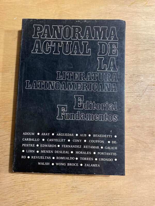 Panorama Actual De La Literatura Latinoamericana (S3)