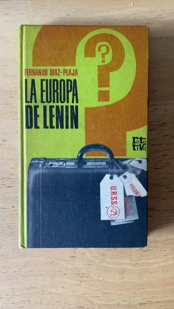 La Europa De Lenin - Diaz Plaja, Fernando (q3)