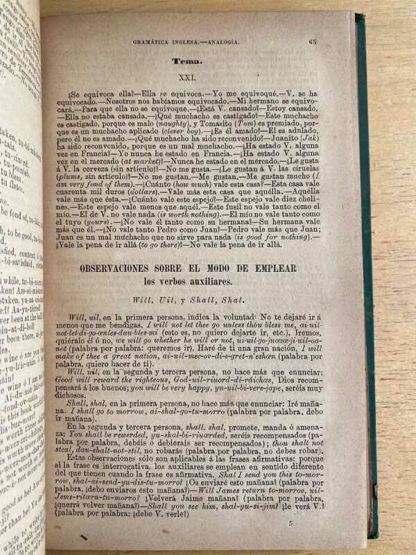 Gramatica Inglesa - Bergnes De Las Casas, Antonio (f3) - Image 3