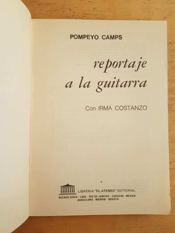 Reportaje A La Guitarra - Camps, Pompeyo - Image 2