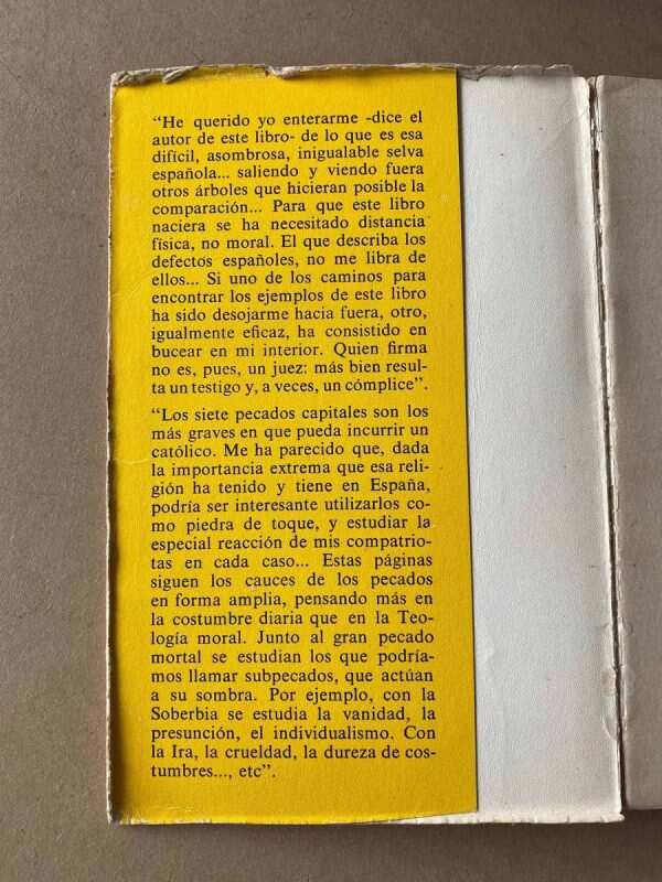 El Español Y Los Siete Pecados Capitales - Diaz Plaja (o2) - Image 2