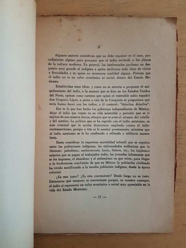 Valor Economico Y Social De Razas Indigenas De Mexico (G3) - Image 3