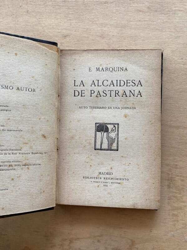 La Alcaidesa De Pastrana - Marquina, E. (A4)