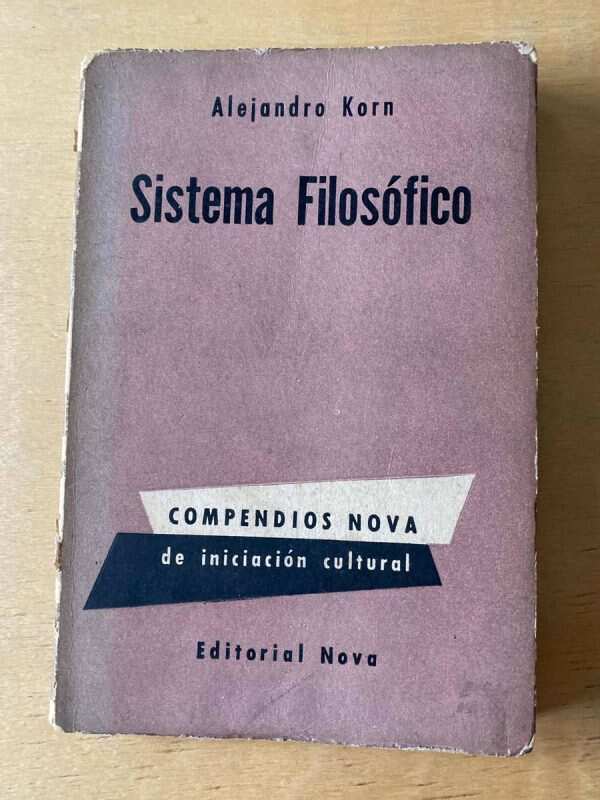 Sistema Filosofico - Korn, Alejandro (C4)