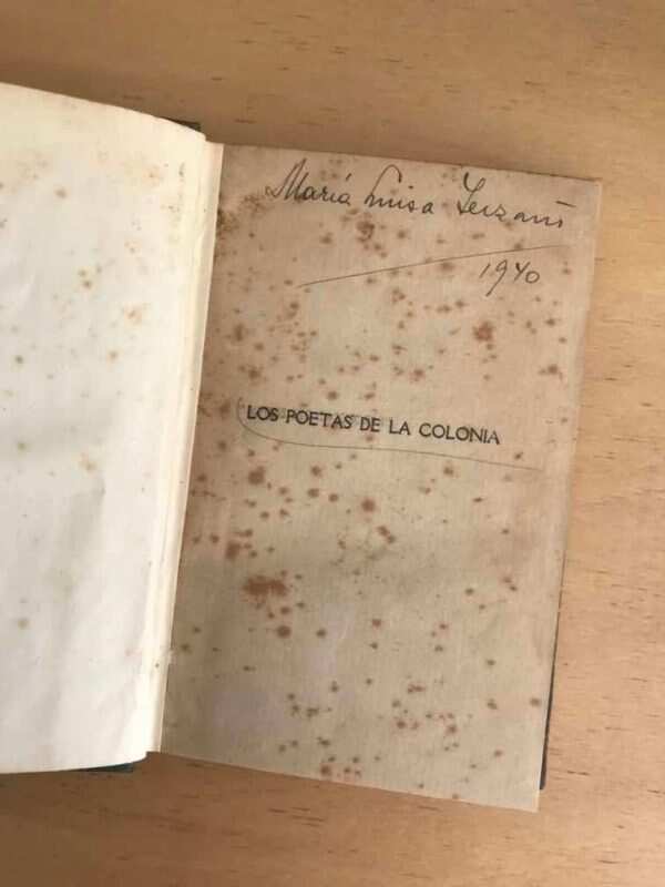 Los Poetas De La Colonia - Sanchez (1era Edicion) (u1) - Image 3