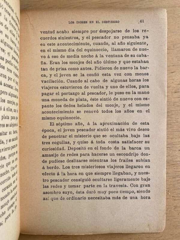 Los Dioses En El Destierro - Heine, Enrique (f3) - Image 3