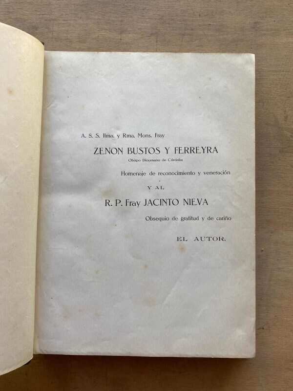 Estudio Biografico De Mons. Nicolas Aldazor- Cordoba (X1) - Image 3